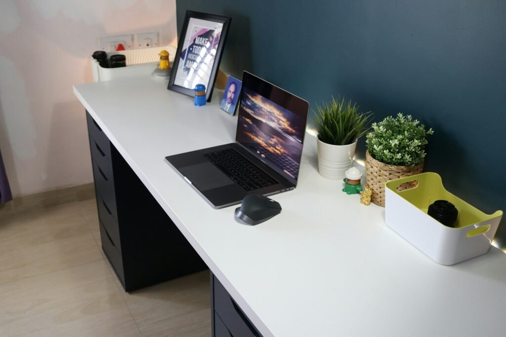 Laptop used for practical research