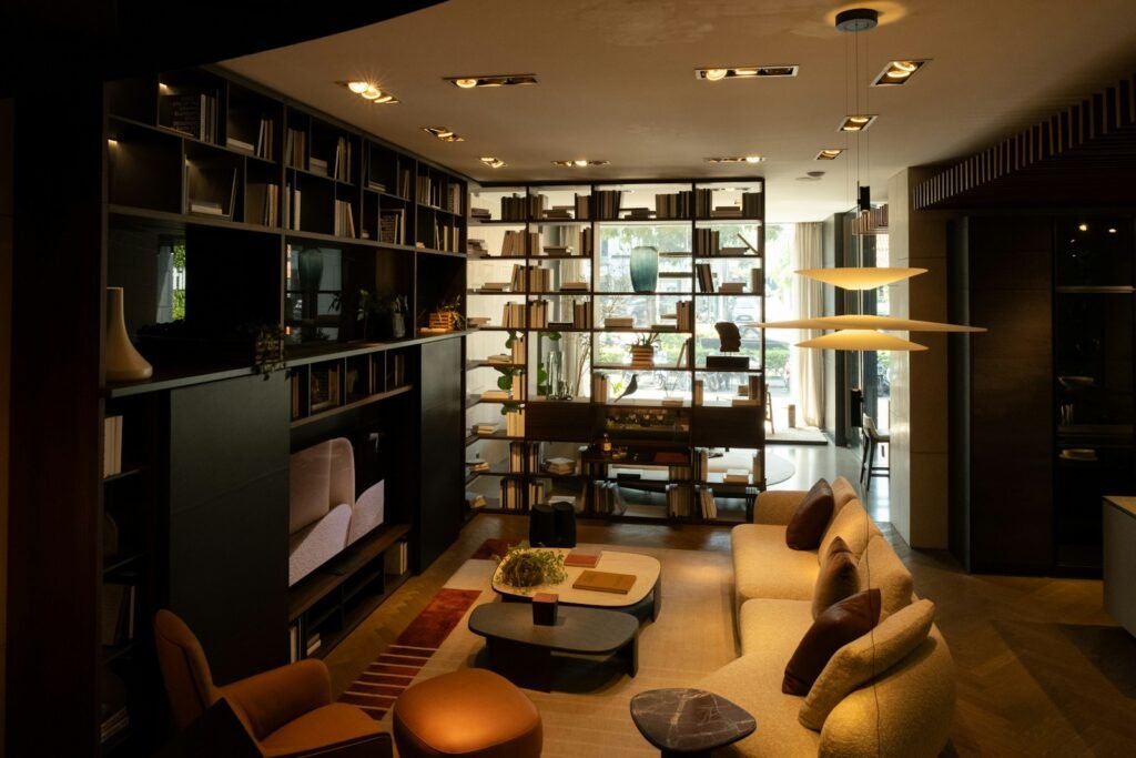 Comfortable organized living space